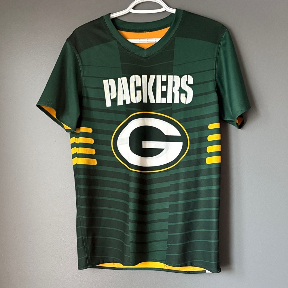 NFL Green and Yellow Packers Kids Jersey